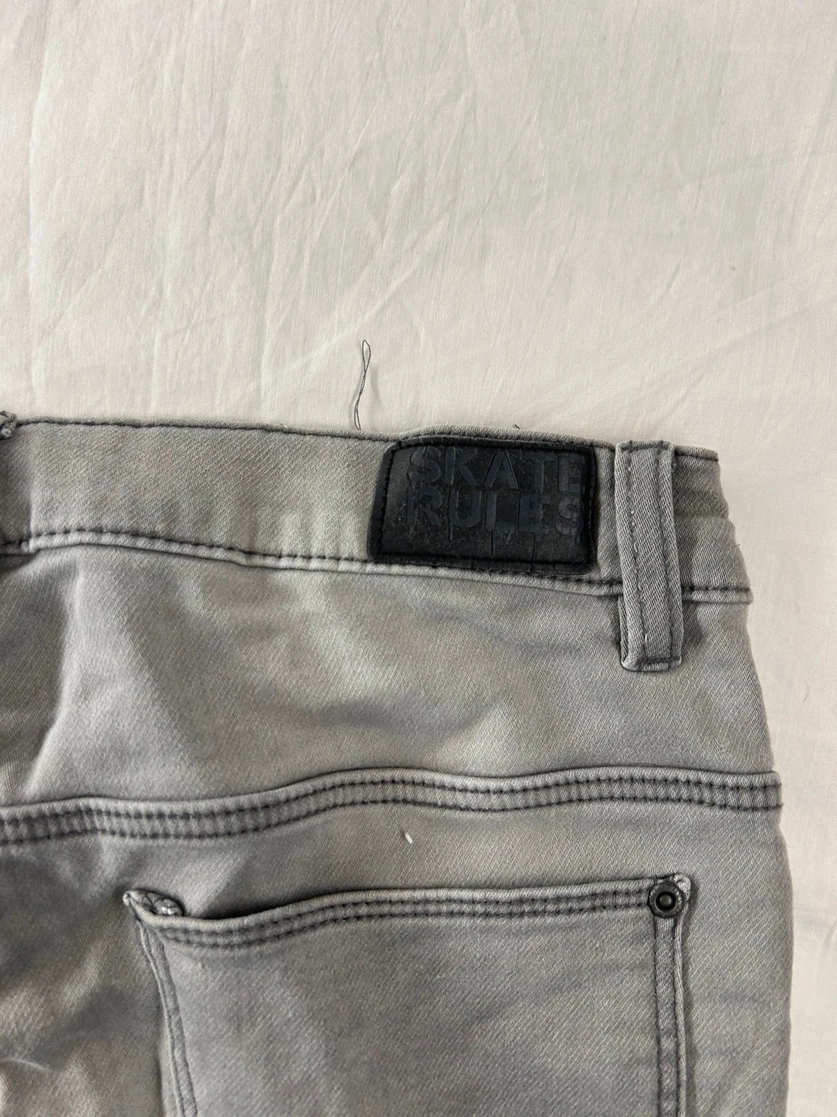 Short jeans cinza jog denim – photo 8
